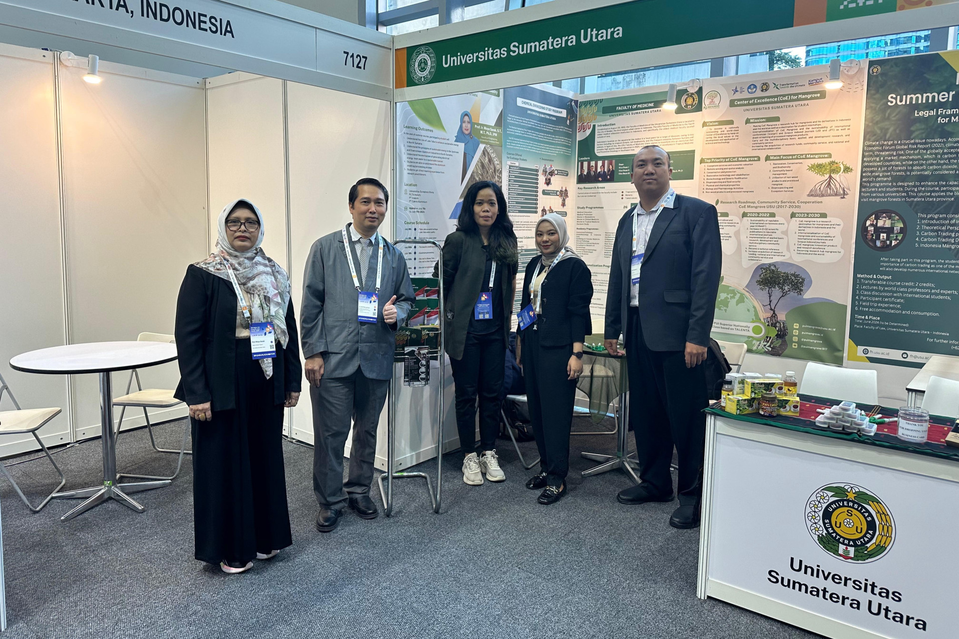 Dosen FH sebagai Tim Perwakilan USU dalam QS Higher Education Summit: Asia Pacific 2023 di Kuala Lumpur Convention Center, Malaysia